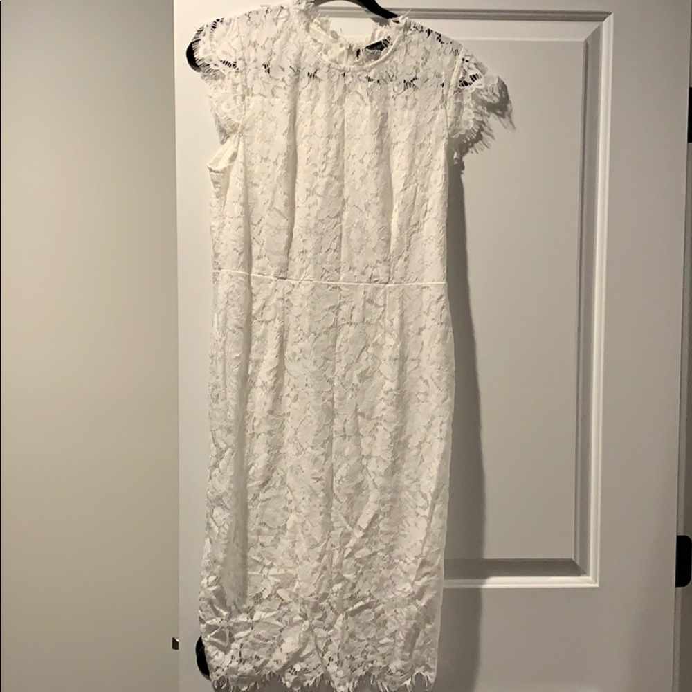 NWT - Lace white Dress